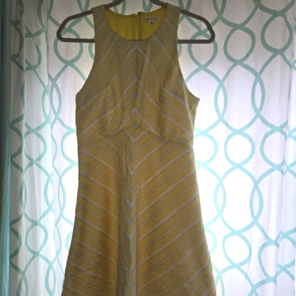 Striped Yellow Dress